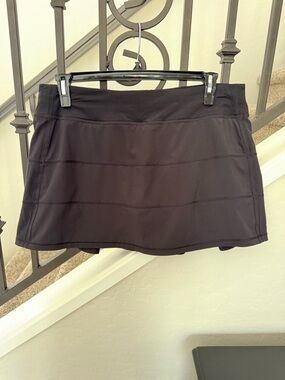 Lululemon Women’s Black Pace Rival MR Skirt Long